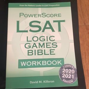 Brand New PowerScore Logic Games Workbook
